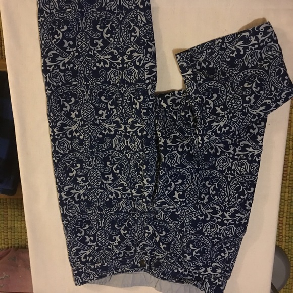 Prana Extra Small Navy Capris/Cropped Pants - Picture 4 of 4